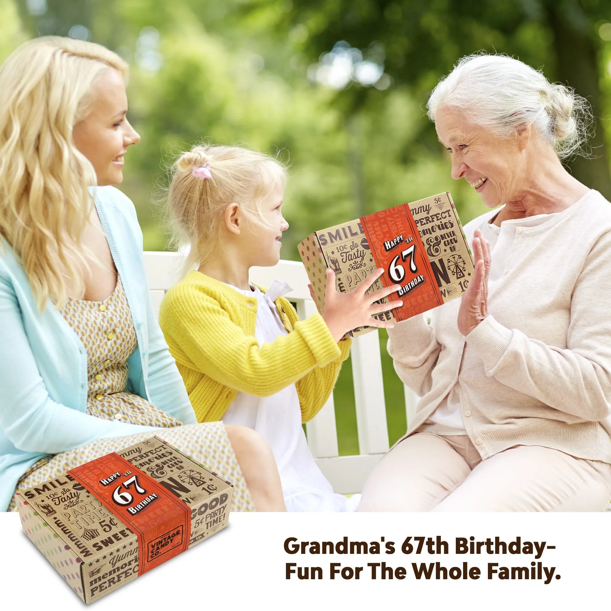 67th Birthday Retro Candy Gift