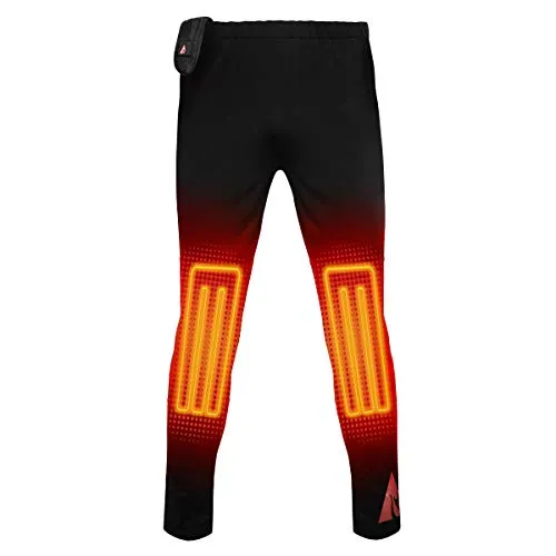 ActionHeat 5V Base Layer Battery Heated Pants for Men - Trouser for Cold Weather