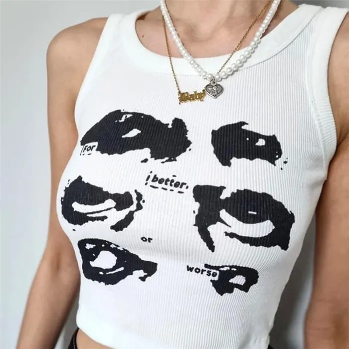 Aesthetic Eyes Tank Top