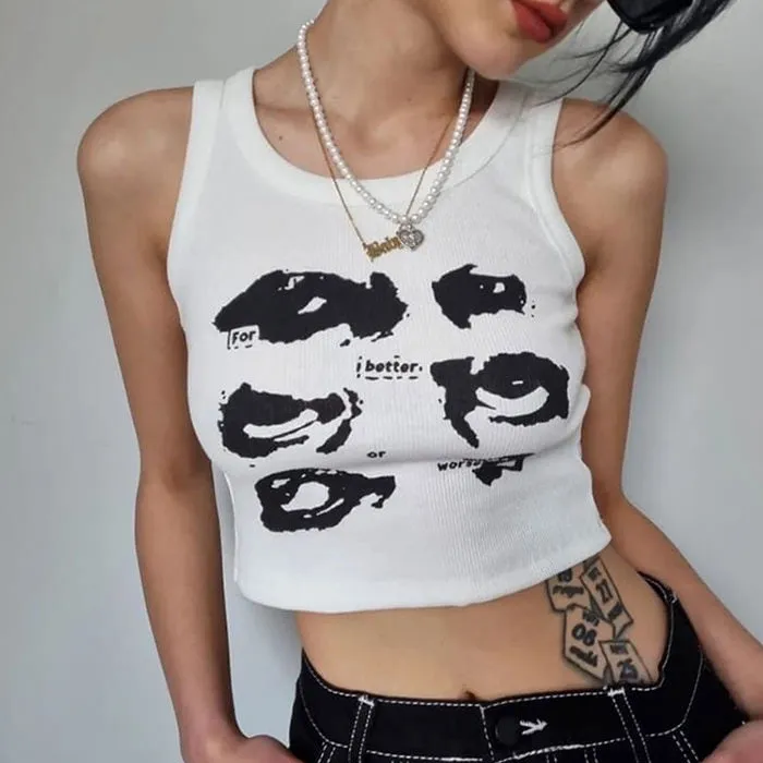 Aesthetic Eyes Tank Top