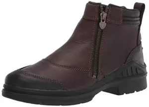 Ariat Barnyard Side Zip Work Women’s Comfortable Waterproof Boots, Dark Brown, 11