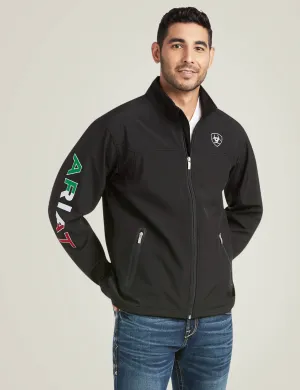 Ariat Men's New Team Softshell Mexico Jacket Black