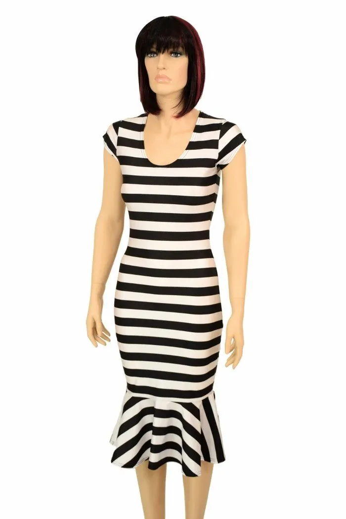 Black & White Wiggle Dress