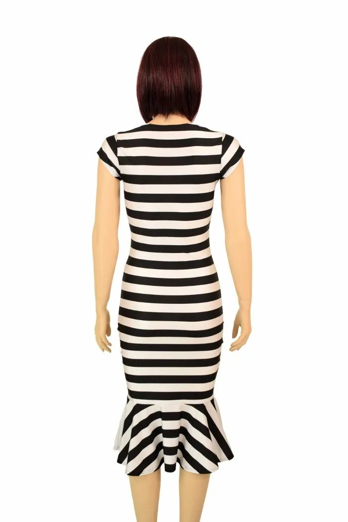 Black & White Wiggle Dress