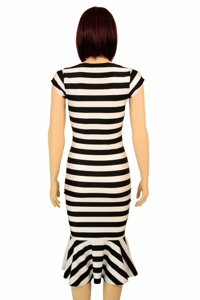 Black & White Wiggle Dress