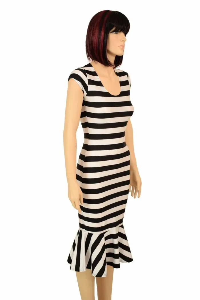 Black & White Wiggle Dress