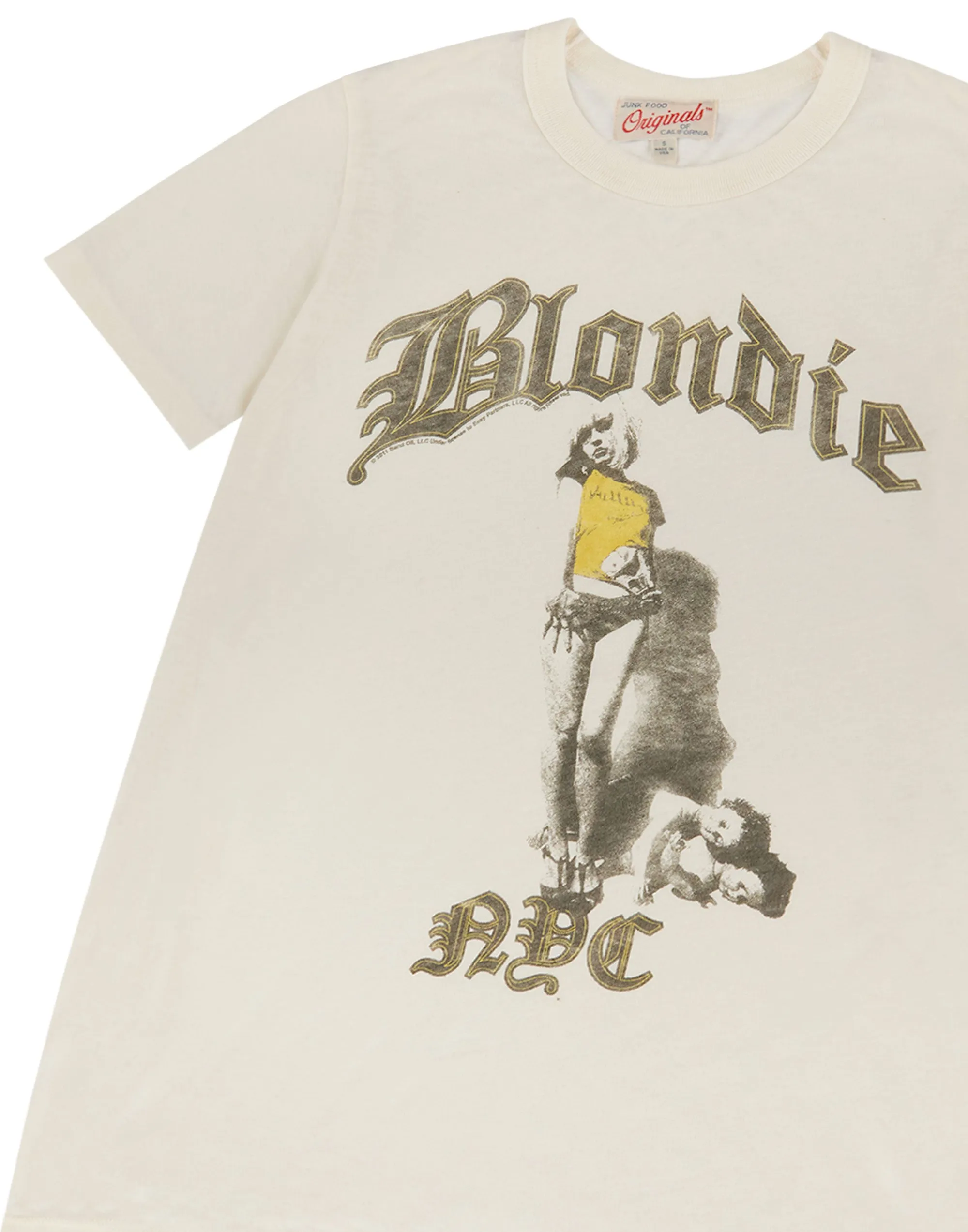 Blondie Unisex Black Short Sleeved T-Shirt