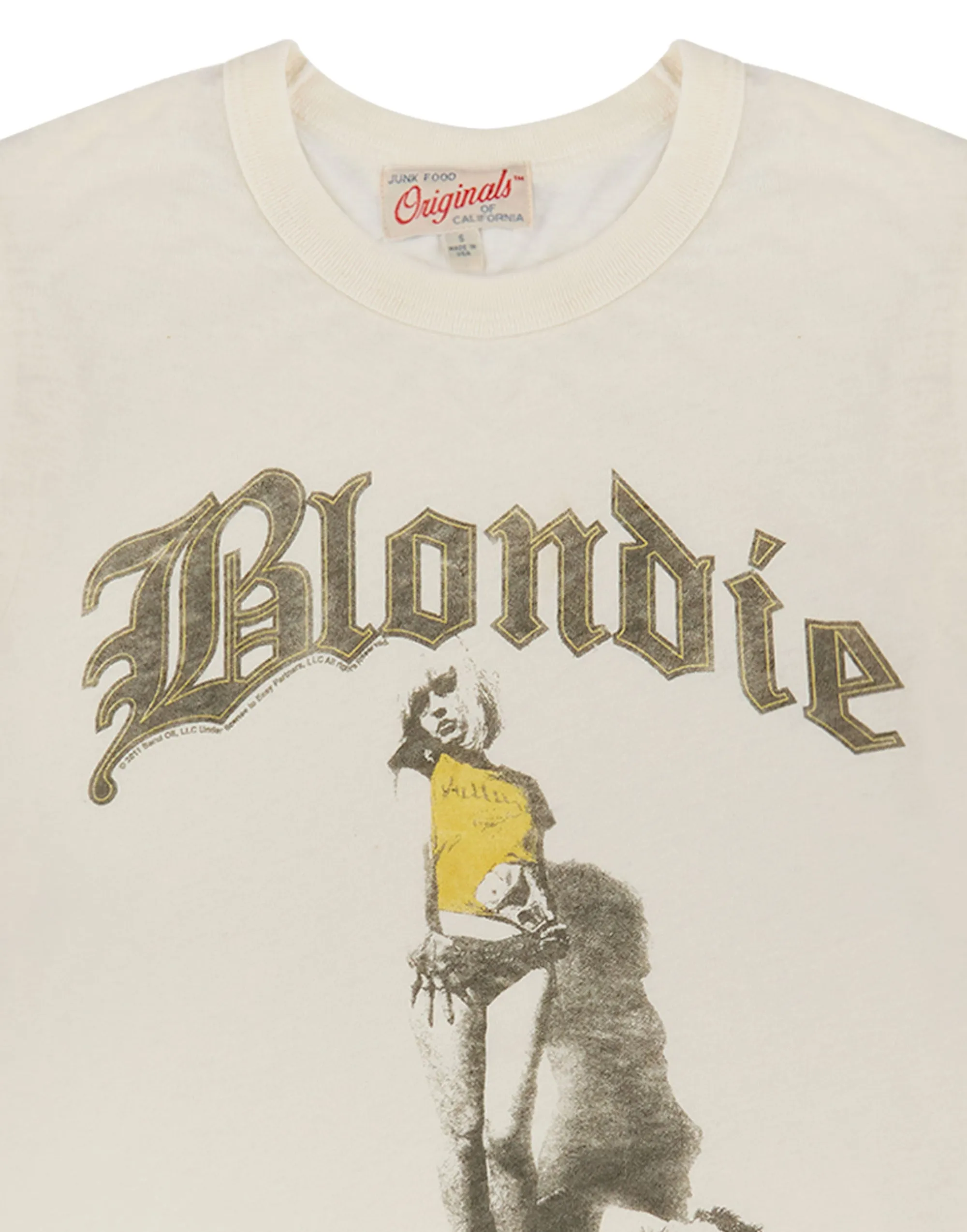 Blondie Unisex Black Short Sleeved T-Shirt