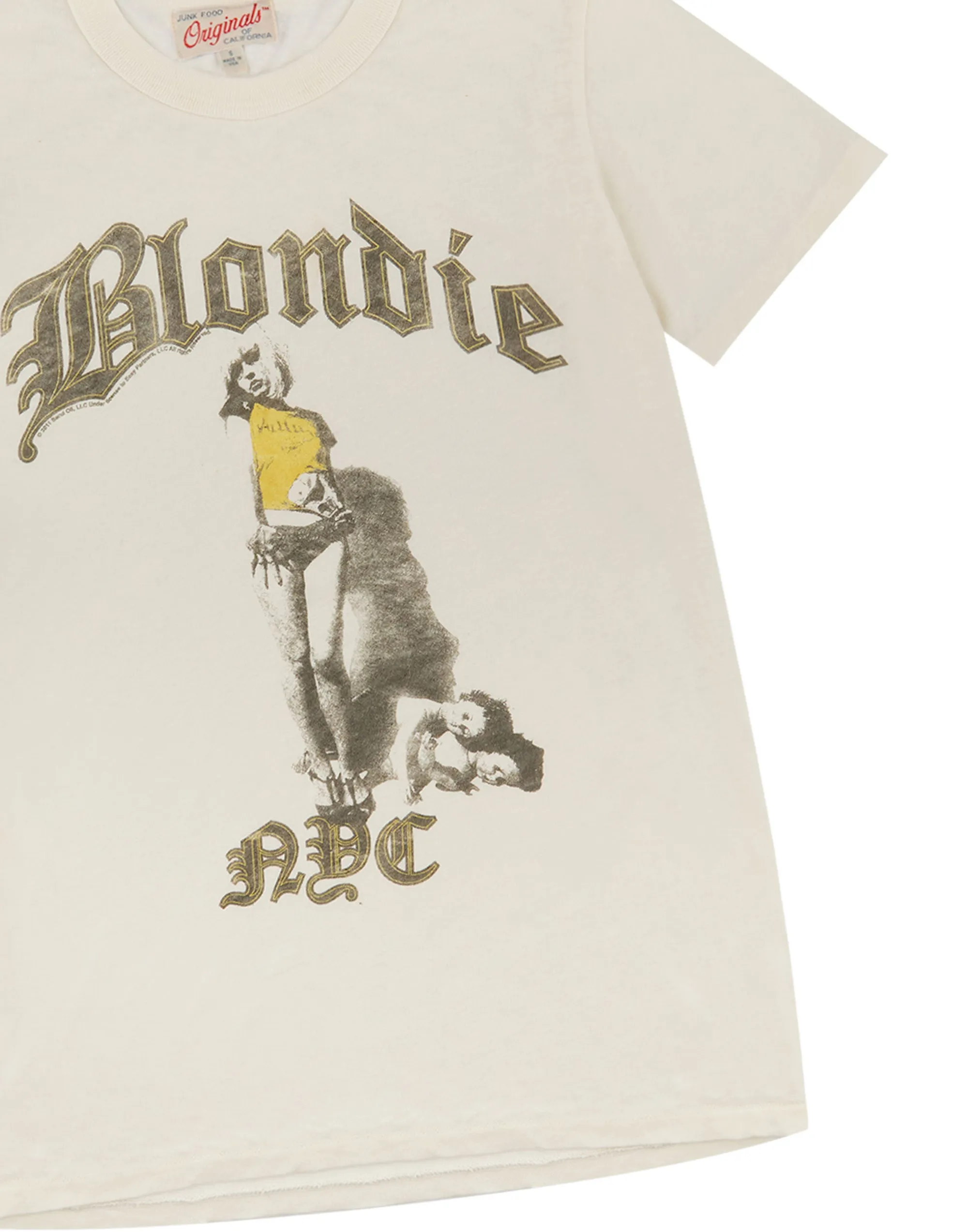 Blondie Unisex Black Short Sleeved T-Shirt