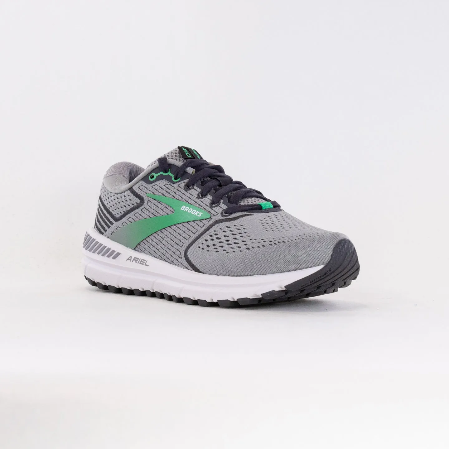 Brooks Ariel 20 (Women's) - Alloy/Blackened Pearl/Green