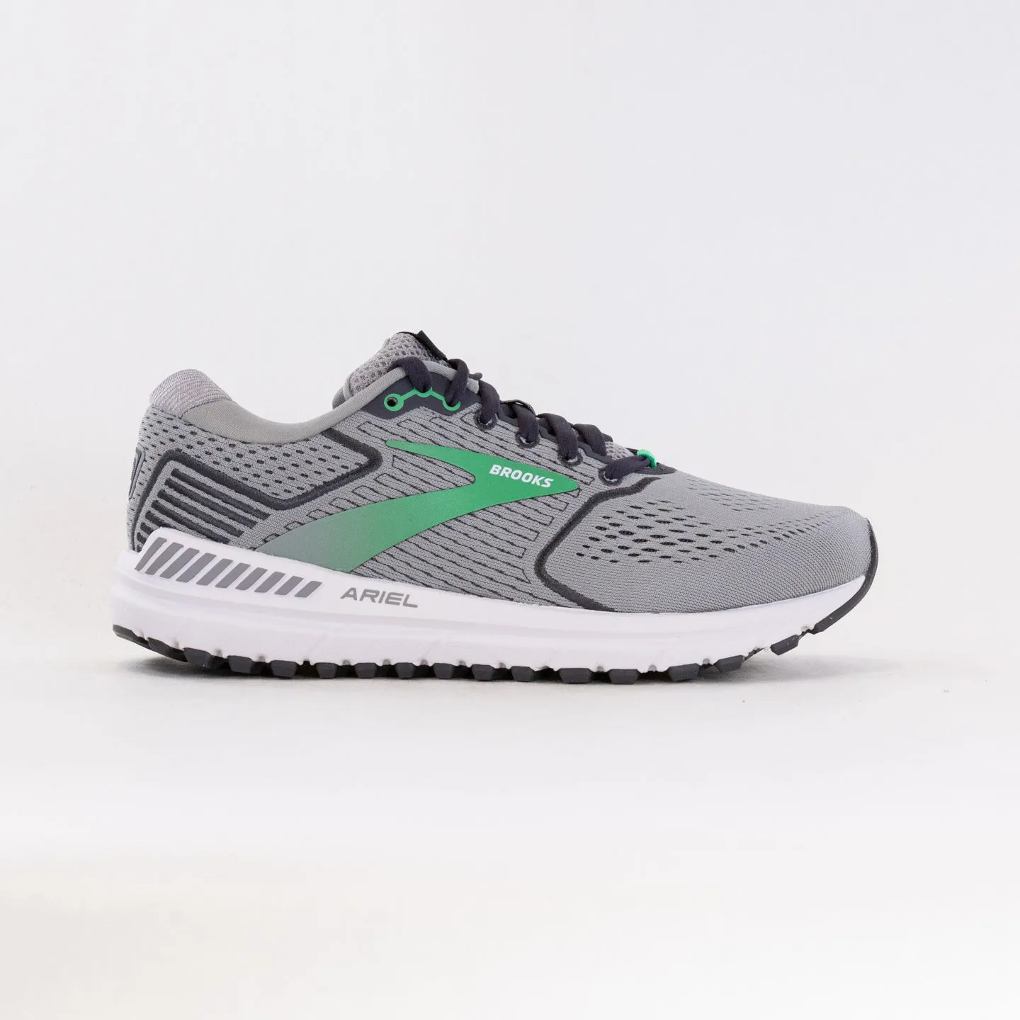 Brooks Ariel 20 (Women's) - Alloy/Blackened Pearl/Green