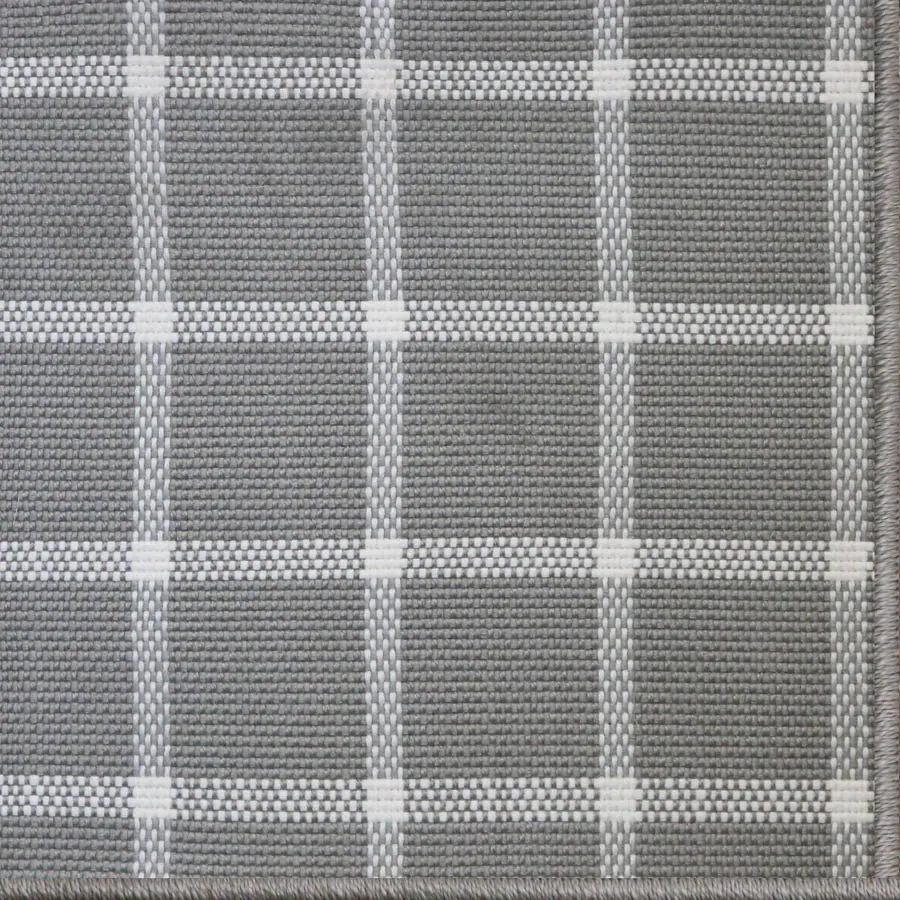 Check Out Indoor/Outdoor Rug Gray