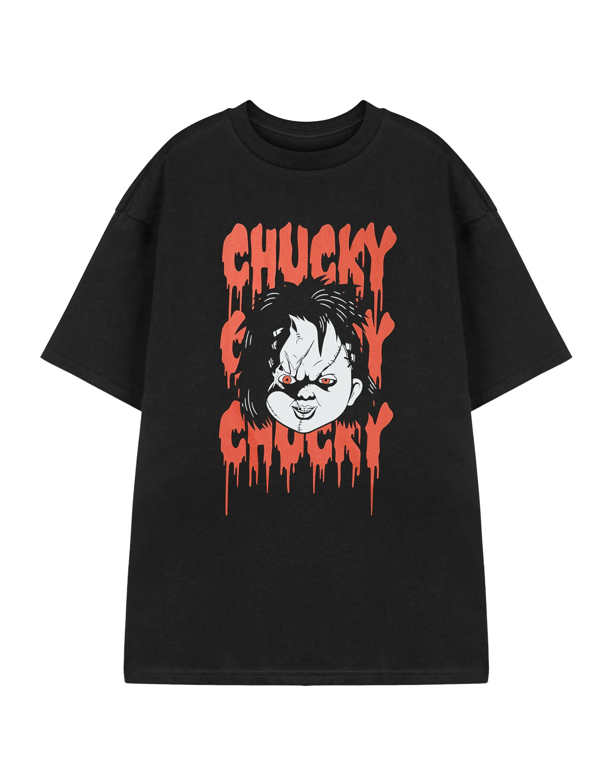 Chucky Chucky Chucky Unisex Black Short Sleeved T-Shirt