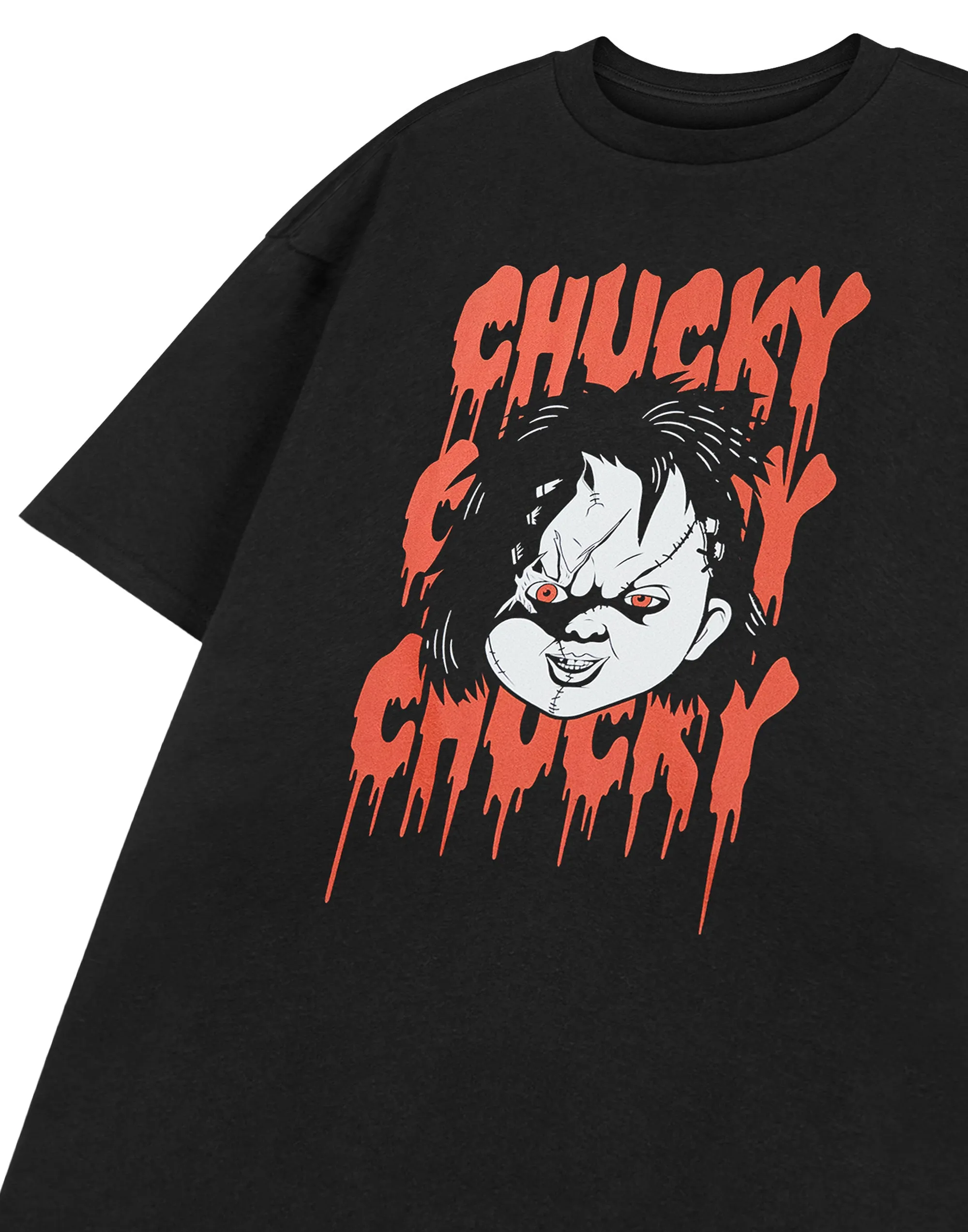 Chucky Chucky Chucky Unisex Black Short Sleeved T-Shirt