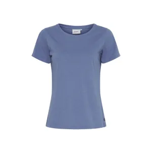 Cosima Organic Cotton Tee - Federal Blue