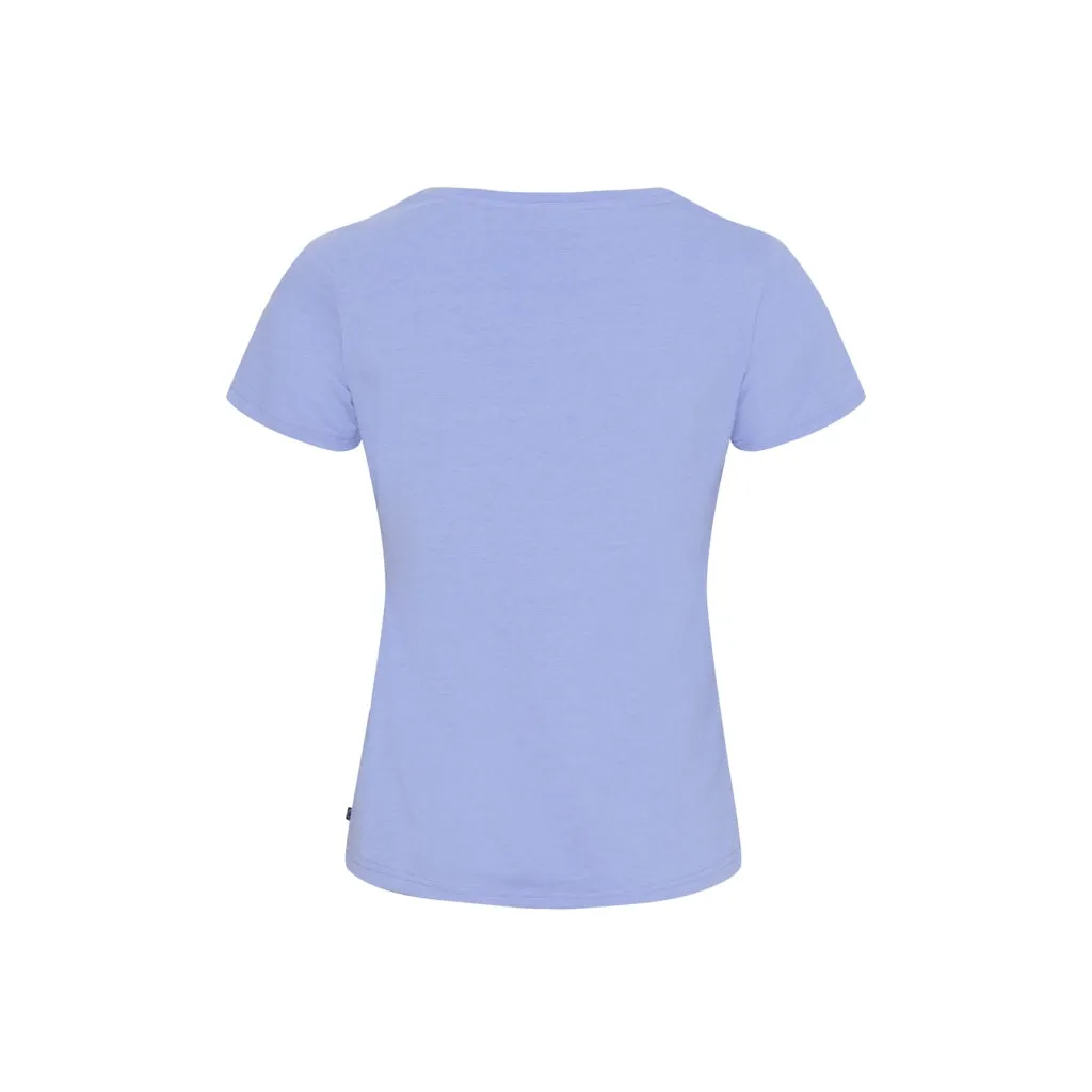 Cosima Organic Cotton Tee - Vista Blue