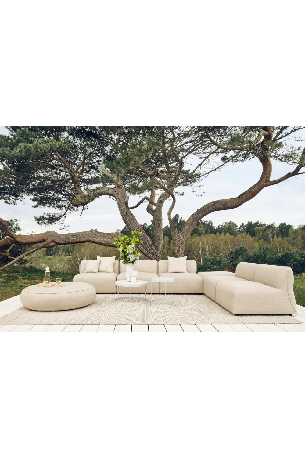 Dark Gray Outdoor Lounge Table | Bolia Drum