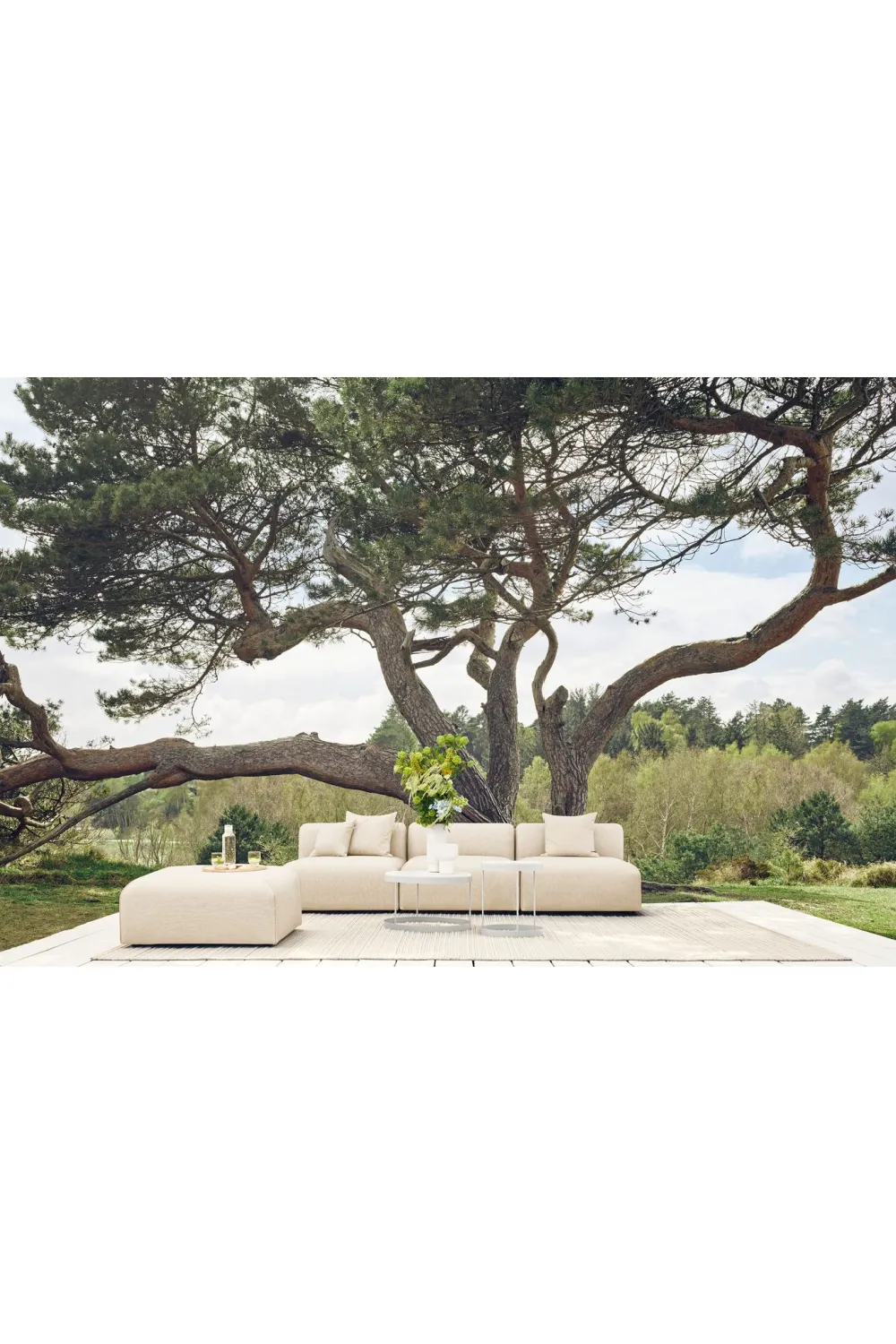 Dark Gray Outdoor Lounge Table | Bolia Drum