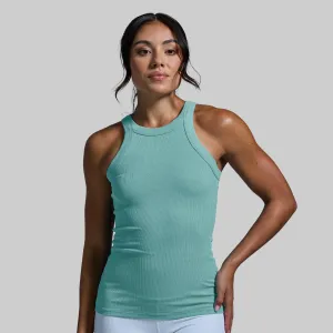 Day to Day Ribbed Tank (Nile Blue)