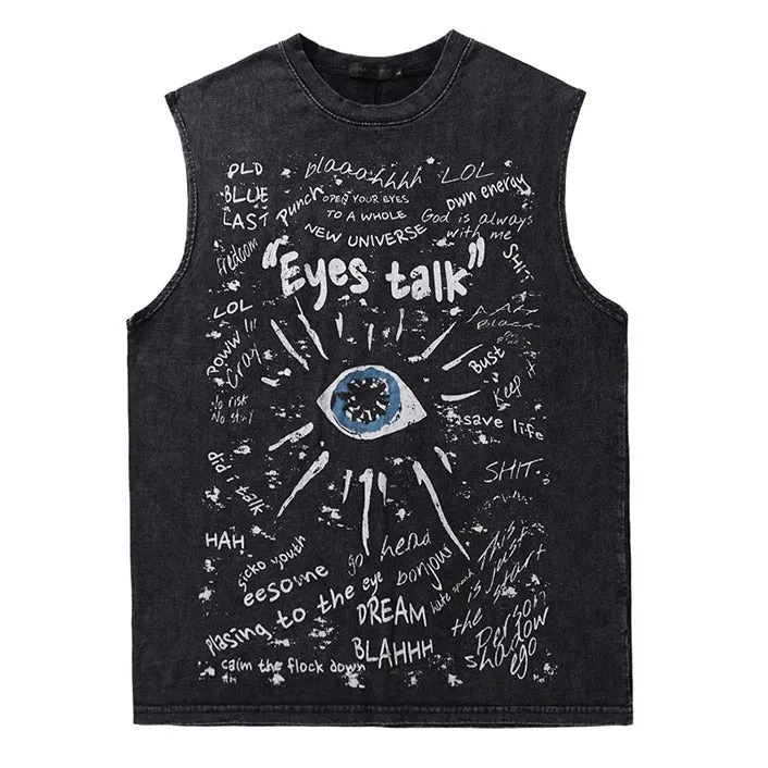 Eyes Talk Graphic Tee