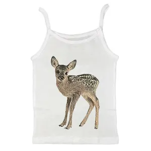 Fawn Print Y2K Tank Top