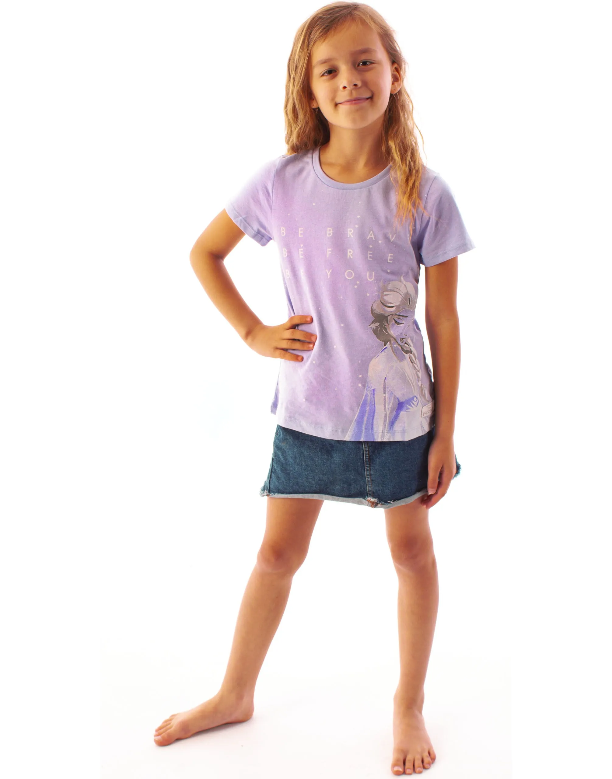 Frozen 2 Elsa Girl's T-Shirt - Lilac