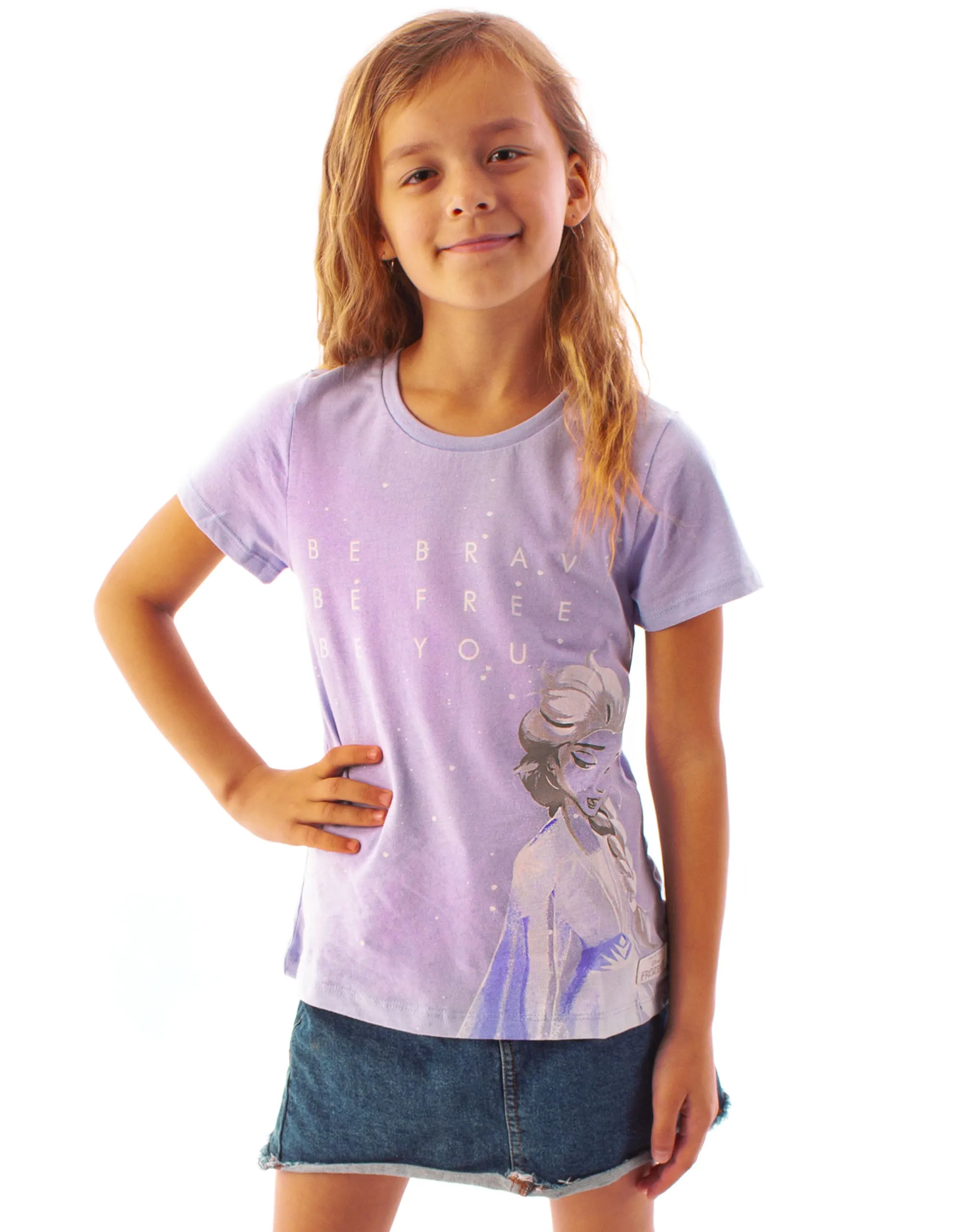 Frozen 2 Elsa Girl's T-Shirt - Lilac