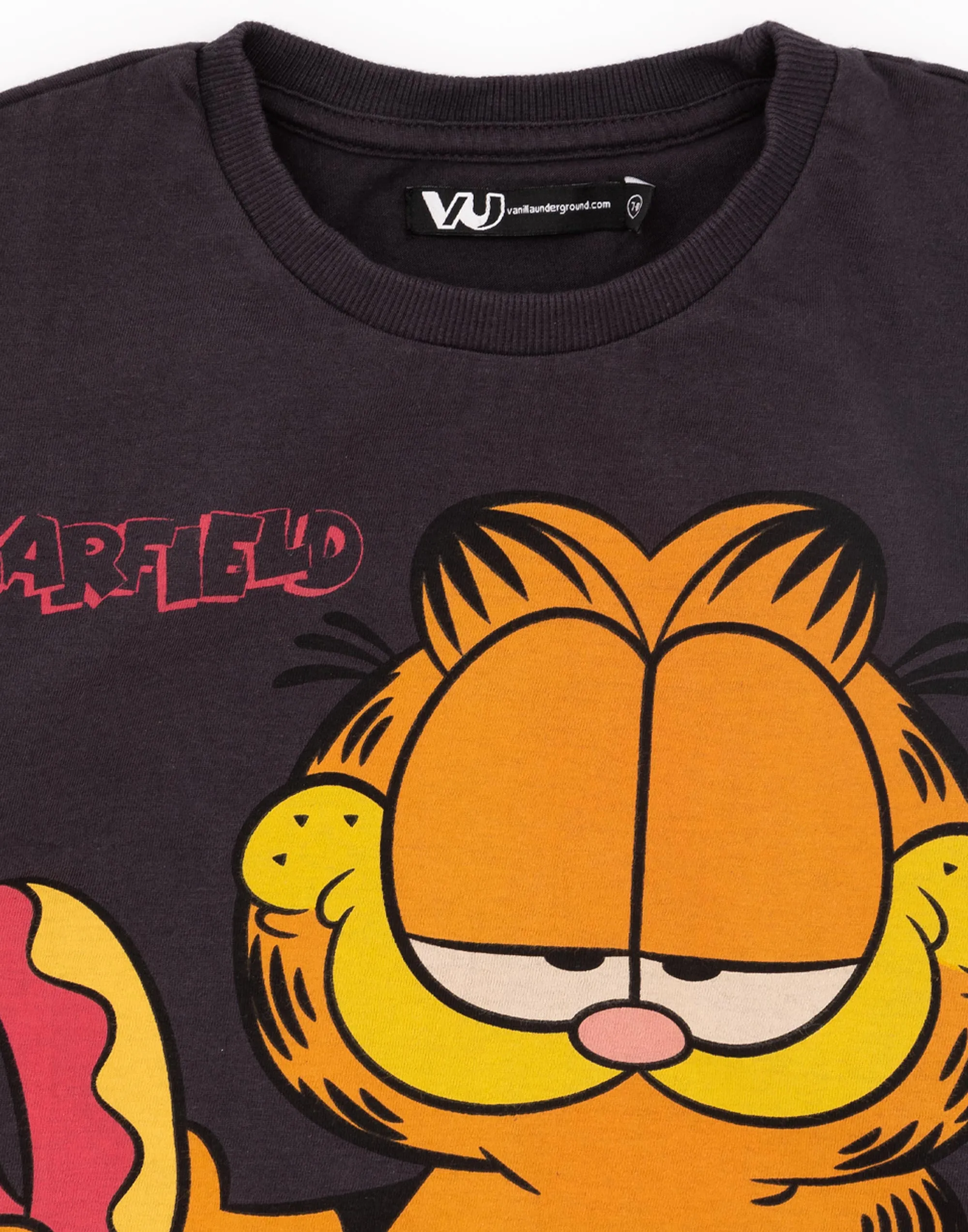 Garfield Girls Kids Crop T-shirt