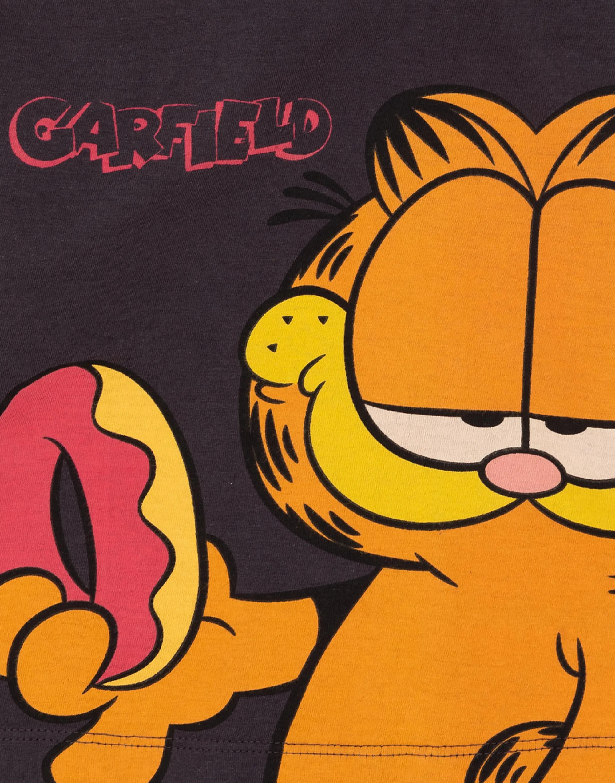 Garfield Girls Kids Crop T-shirt