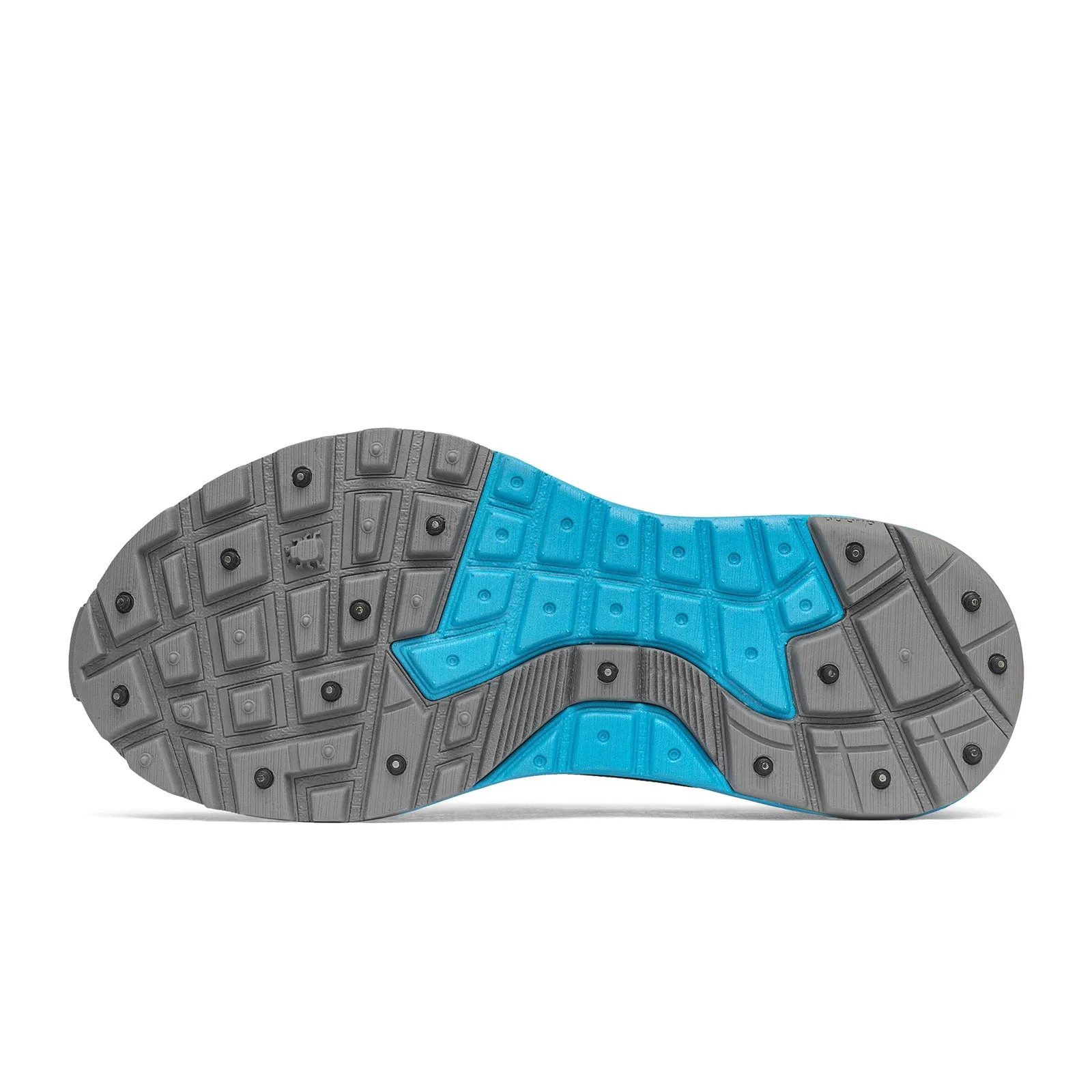 Icebug NewRun BUGrip GTX Running Shoe (Women) - Mist Blue/Aqua with Studs