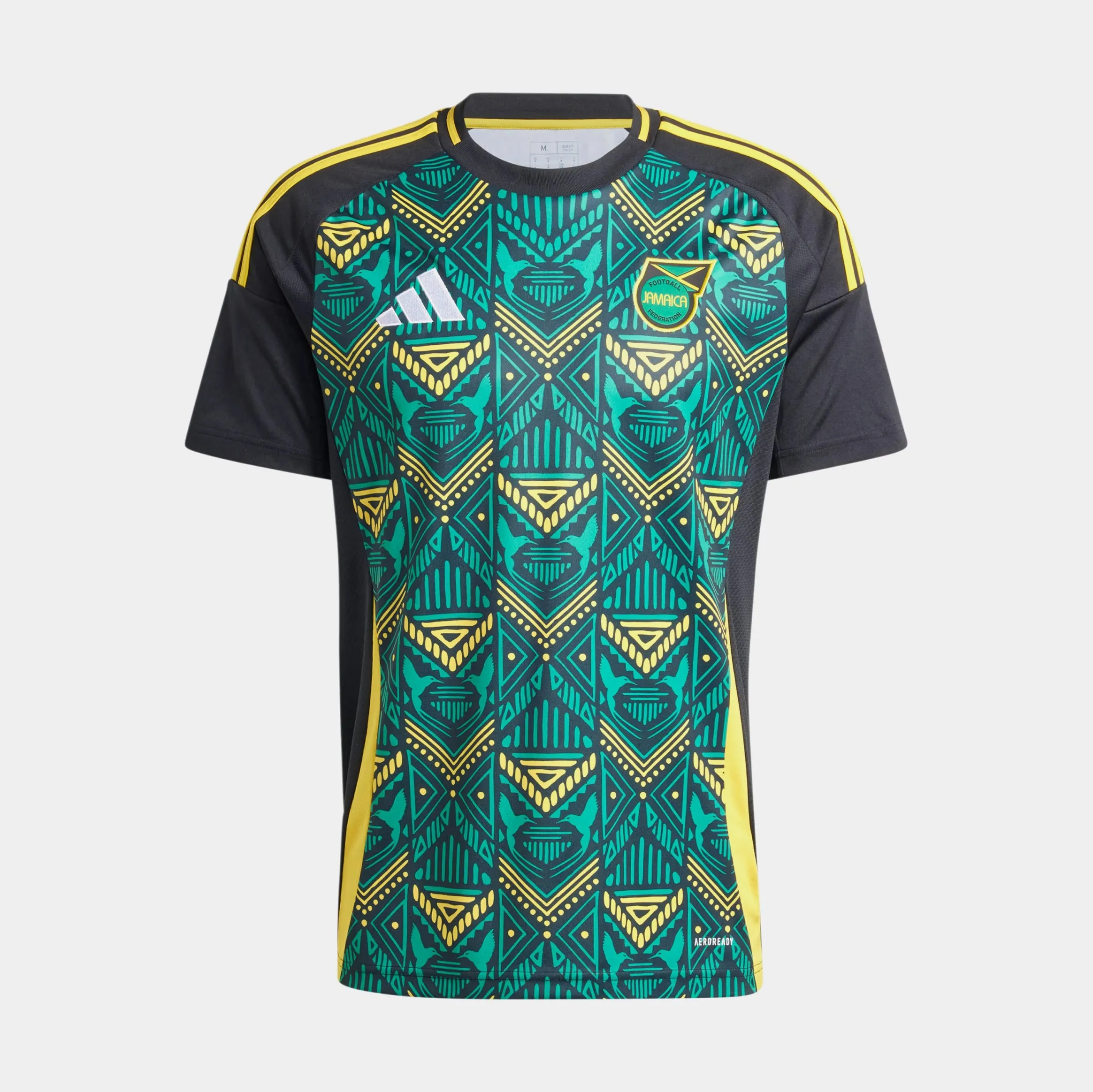 Jamaica Away 2024 Mens Jersey (Green/Black)