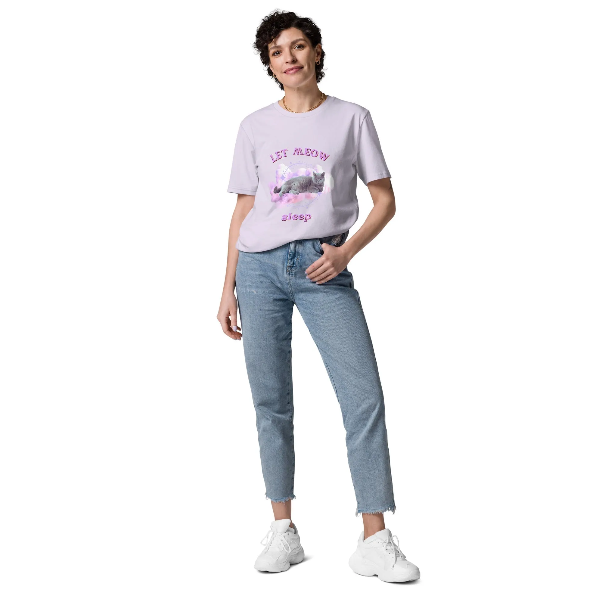 Let meow Sleep - Organic Cotton Kawaii Tee