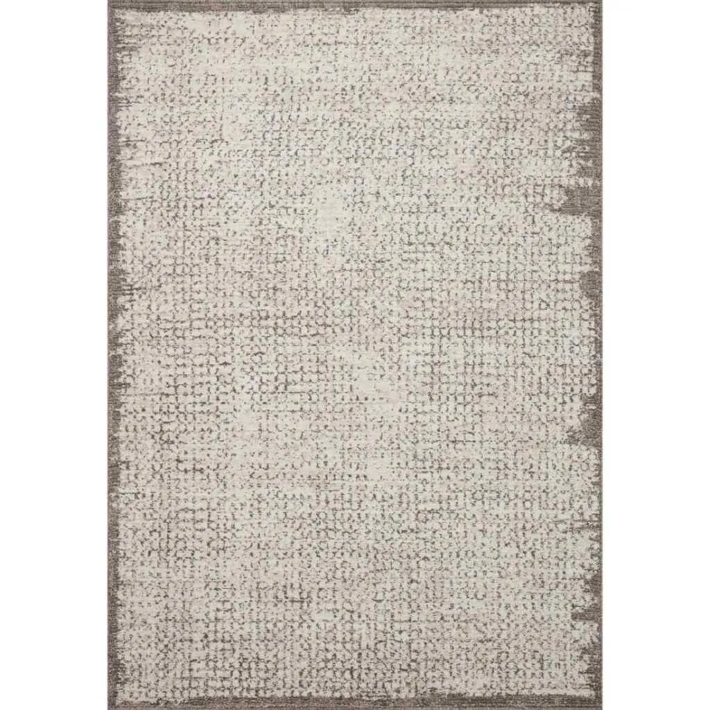 Loloi II Darby Collection Ivory / Stone Rug DAR-04