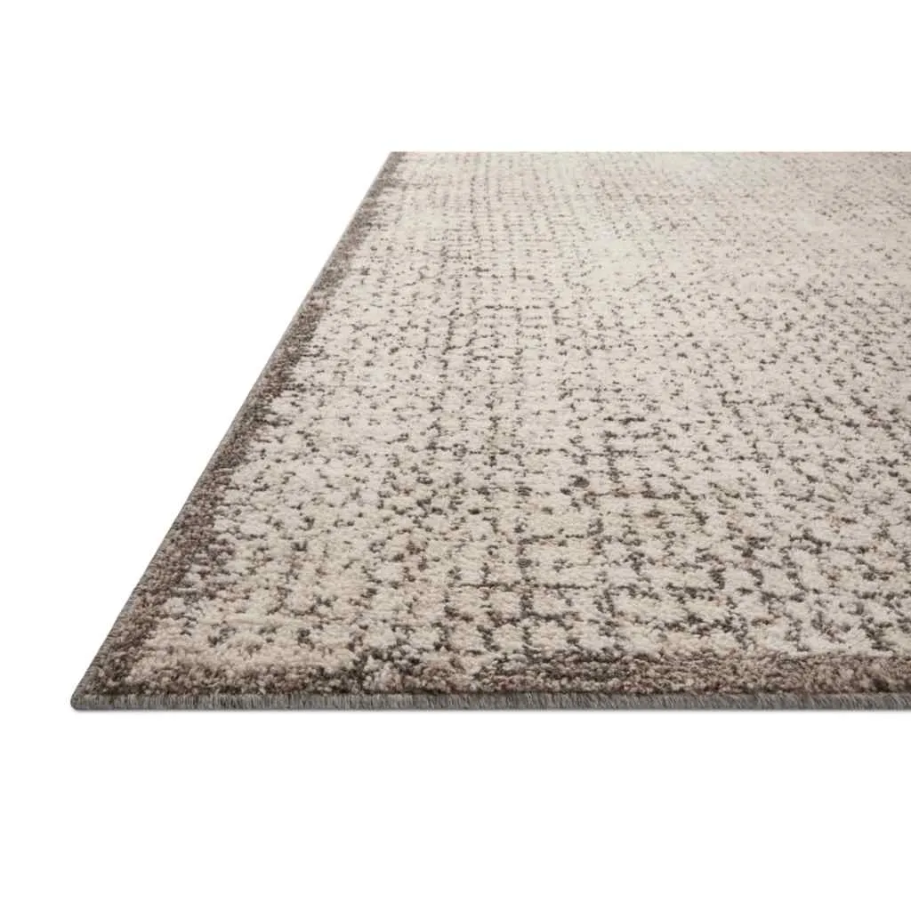 Loloi II Darby Collection Ivory / Stone Rug DAR-04