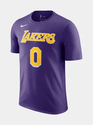 Los Angeles Lakers NBA Dri Fit Mens T-Shirt (Purple)