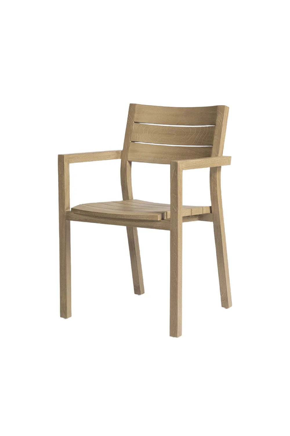 Natural Teak Outdoor Armchair | Dareels Genesis