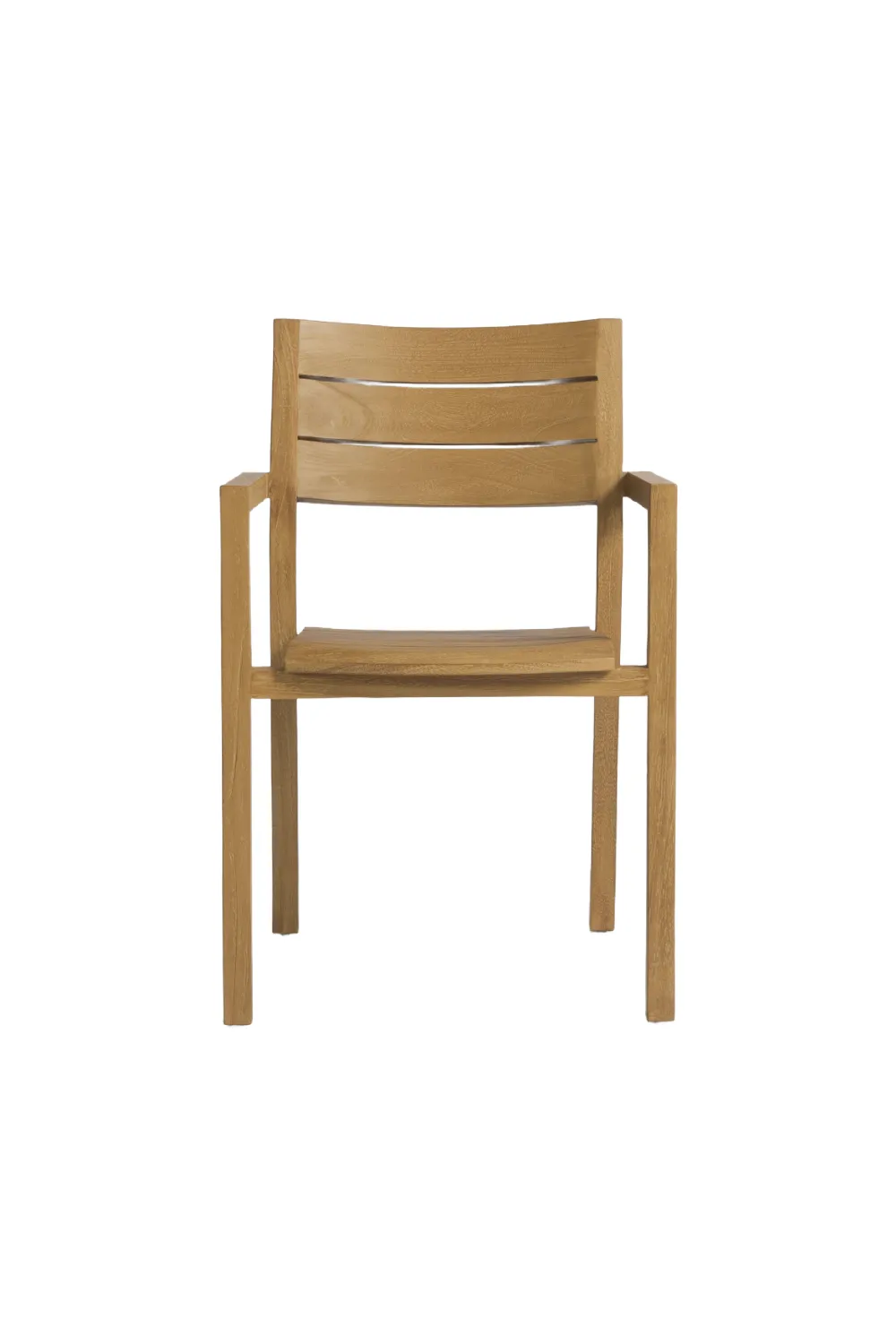 Natural Teak Outdoor Armchair | Dareels Genesis