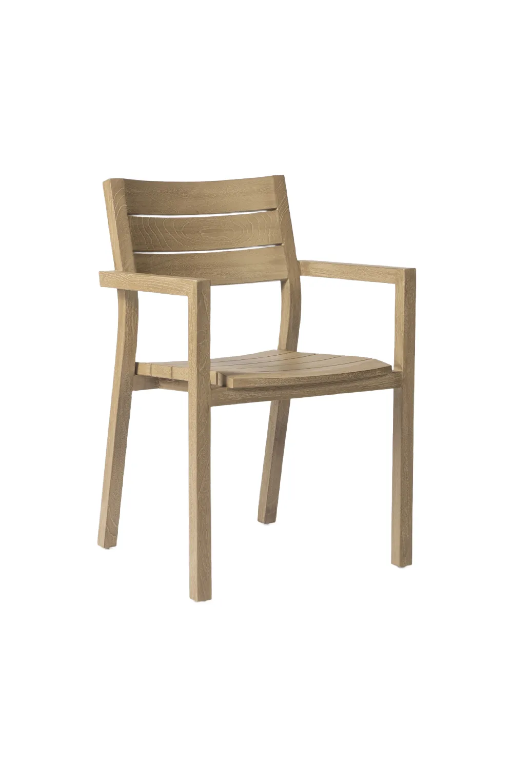 Natural Teak Outdoor Armchair | Dareels Genesis