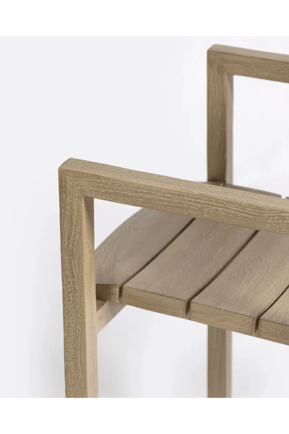 Natural Teak Outdoor Armchair | Dareels Genesis