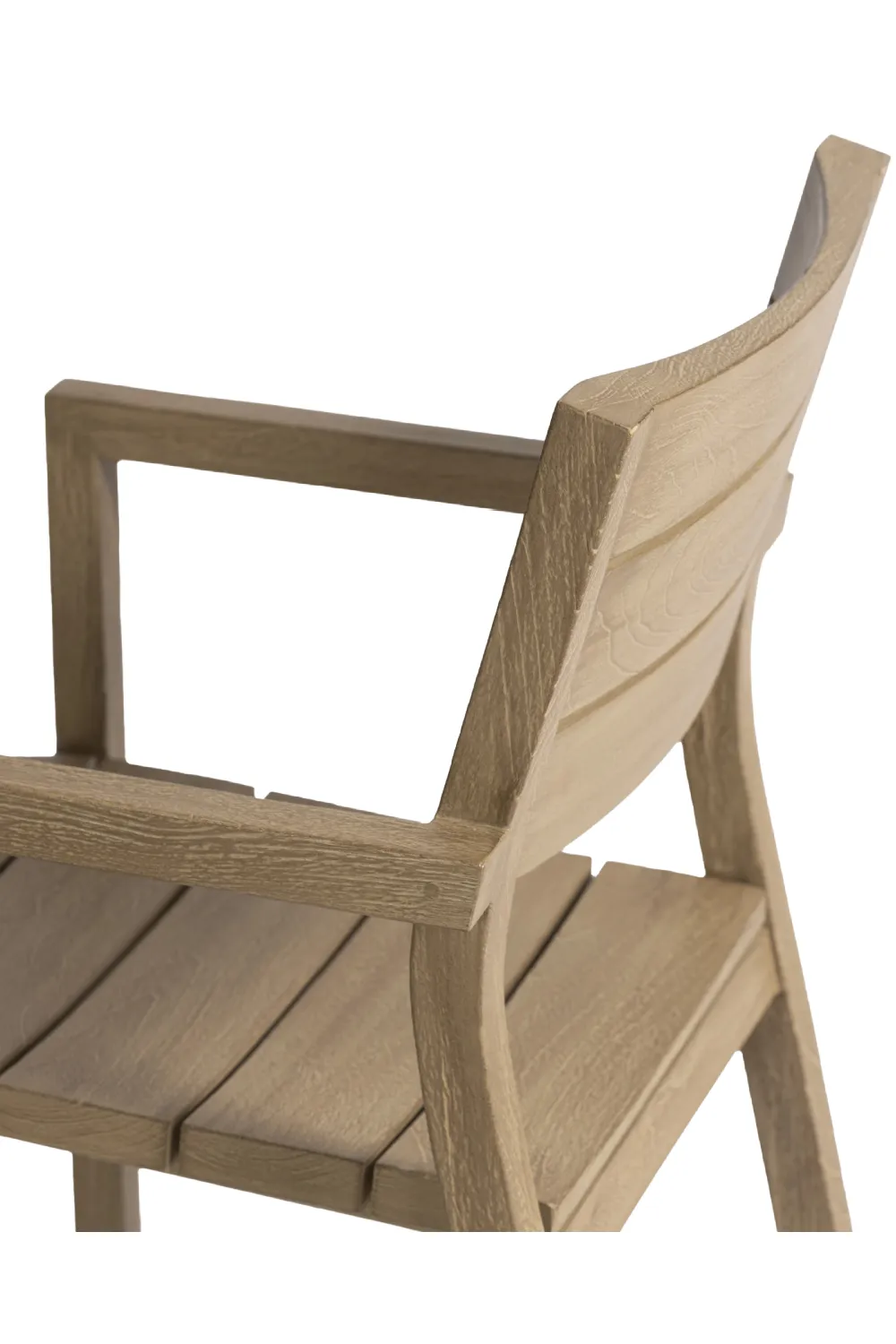 Natural Teak Outdoor Armchair | Dareels Genesis