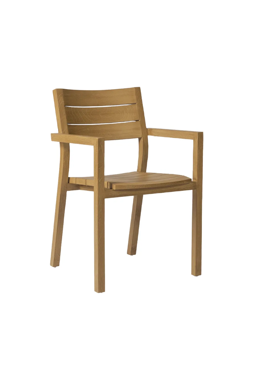 Natural Teak Outdoor Armchair | Dareels Genesis