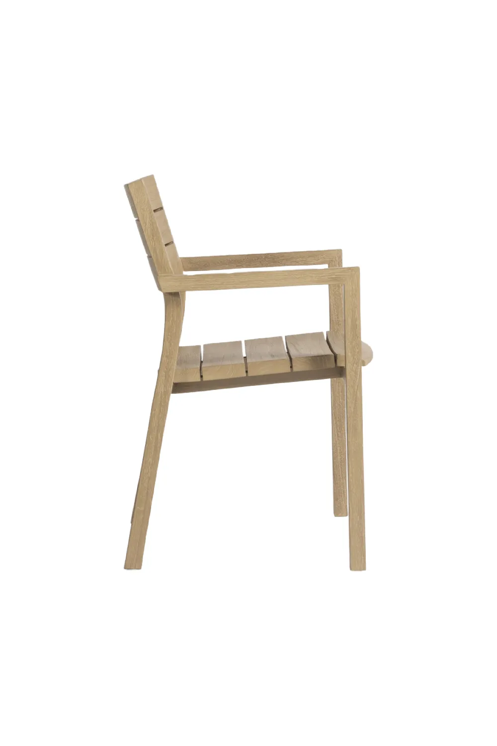 Natural Teak Outdoor Armchair | Dareels Genesis