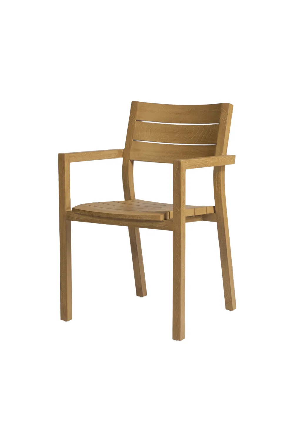 Natural Teak Outdoor Armchair | Dareels Genesis