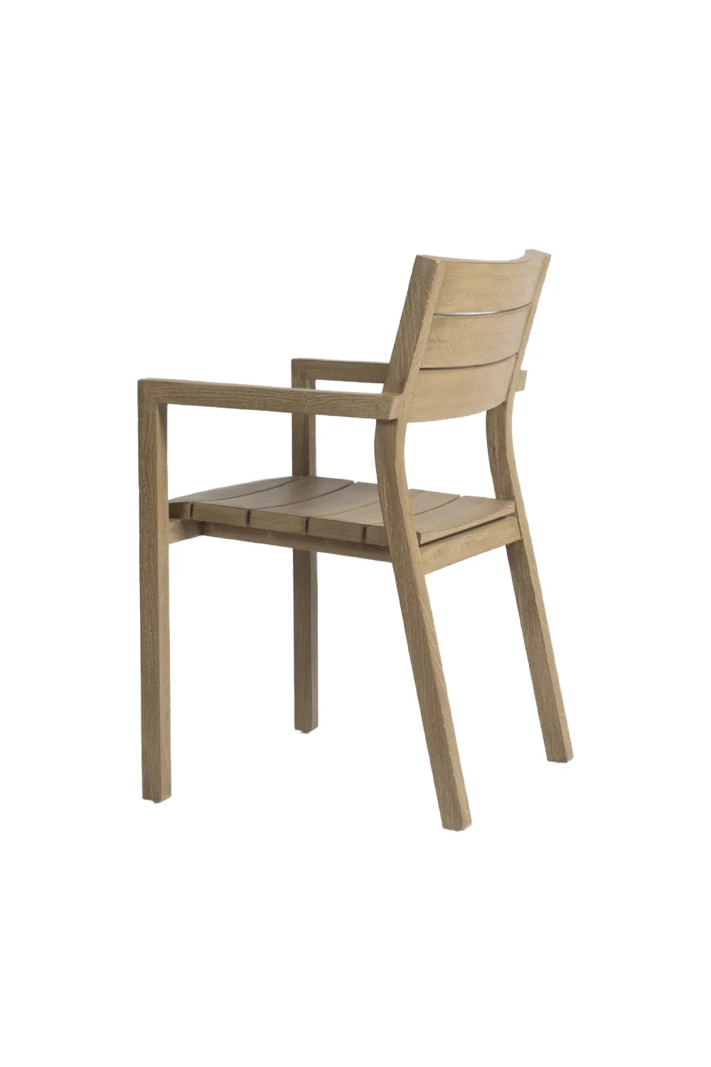 Natural Teak Outdoor Armchair | Dareels Genesis