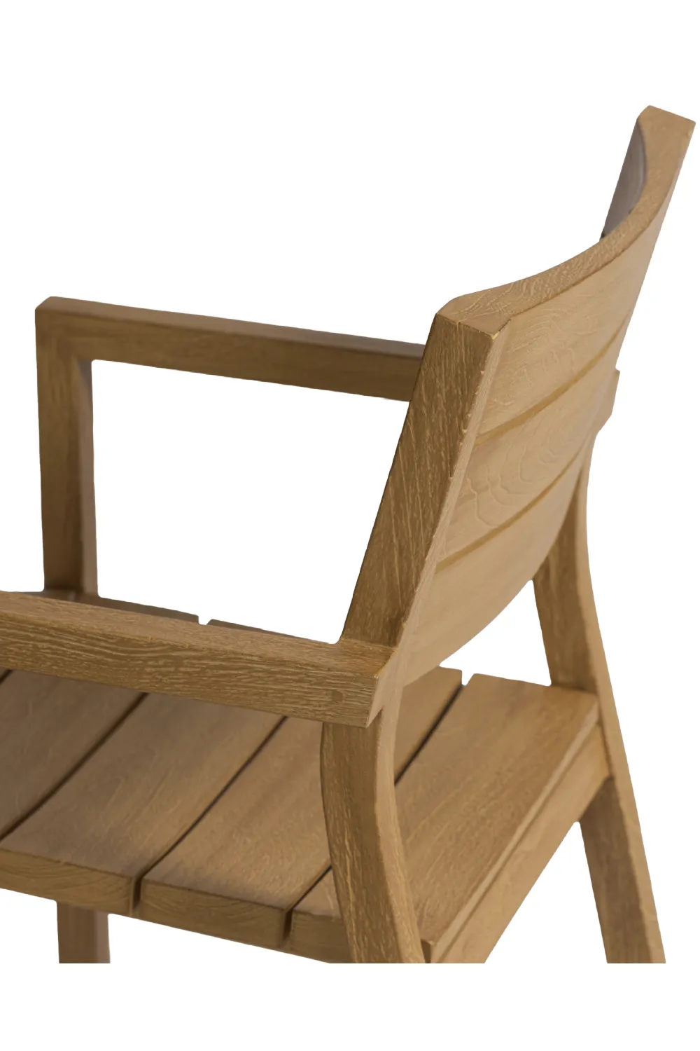 Natural Teak Outdoor Armchair | Dareels Genesis