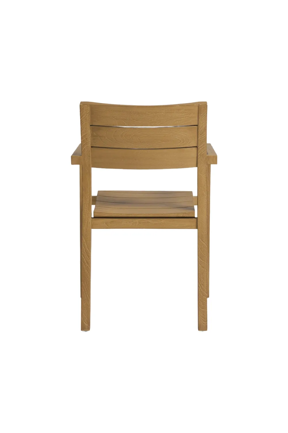 Natural Teak Outdoor Armchair | Dareels Genesis