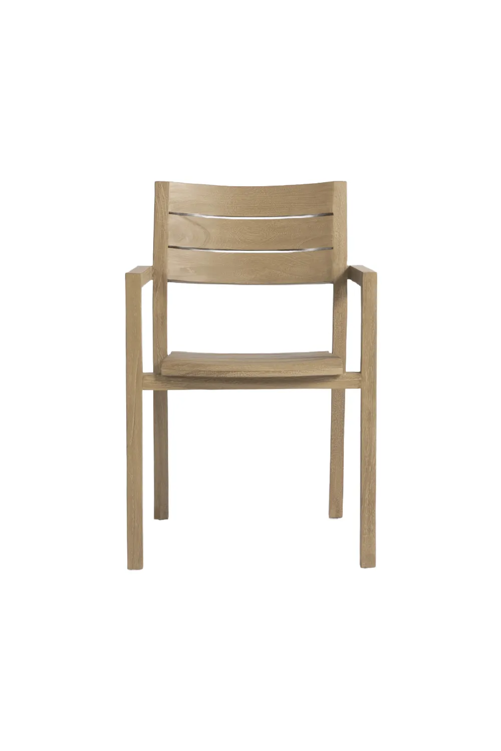 Natural Teak Outdoor Armchair | Dareels Genesis