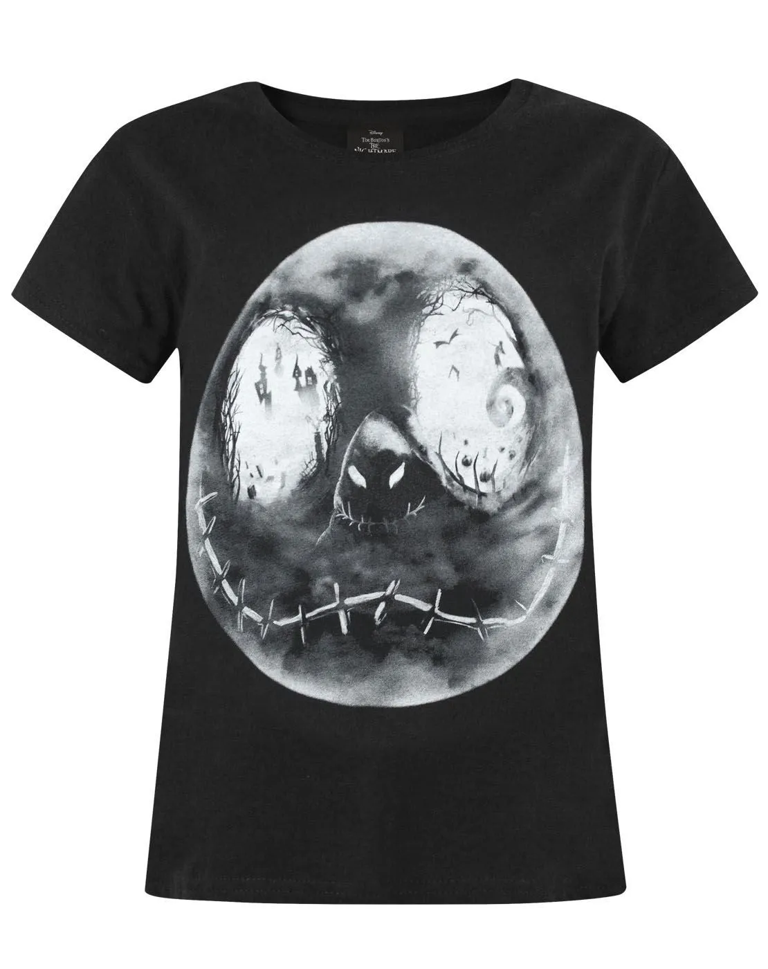 Nightmare Before Christmas Jack Moon Girl's T-Shirt