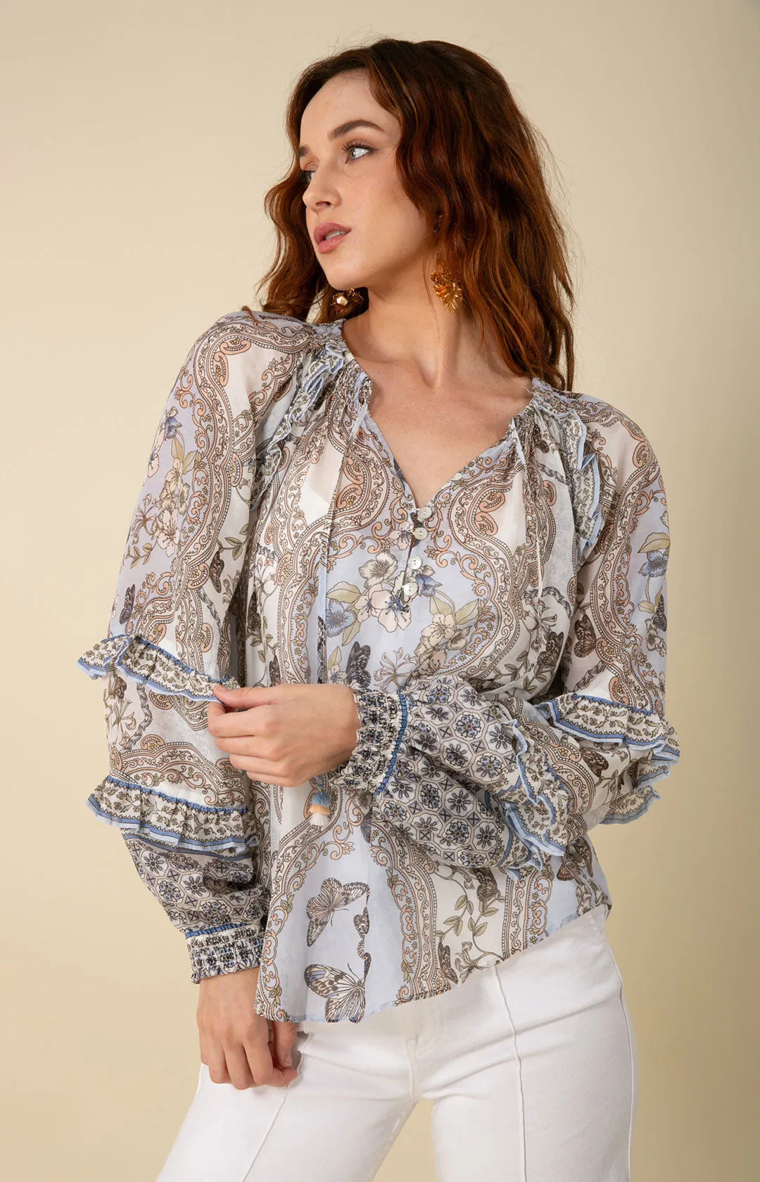 Phoenix Voile Top