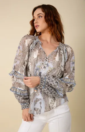 Phoenix Voile Top